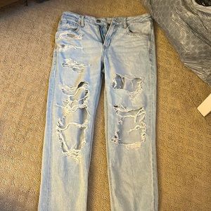 American Eagle ripped jeans